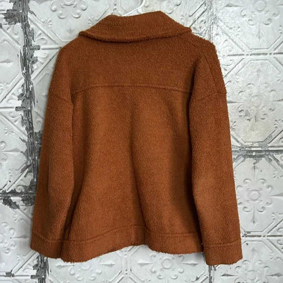 Fuzzy teddy bear shacket jacket - Picture 6 of 6